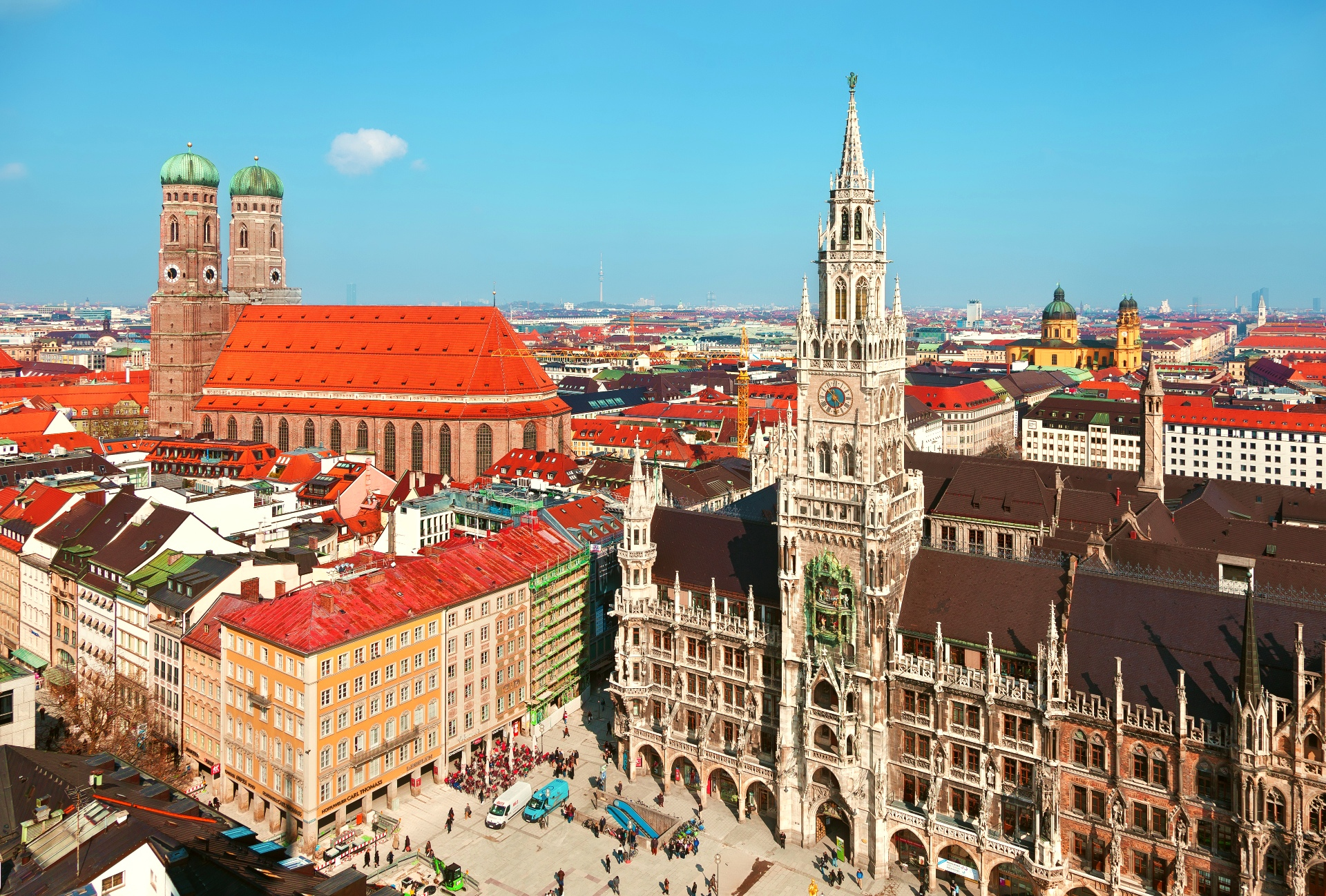 Hành trình du lịch Châu Âu tại Thành phố Munich ở Đức